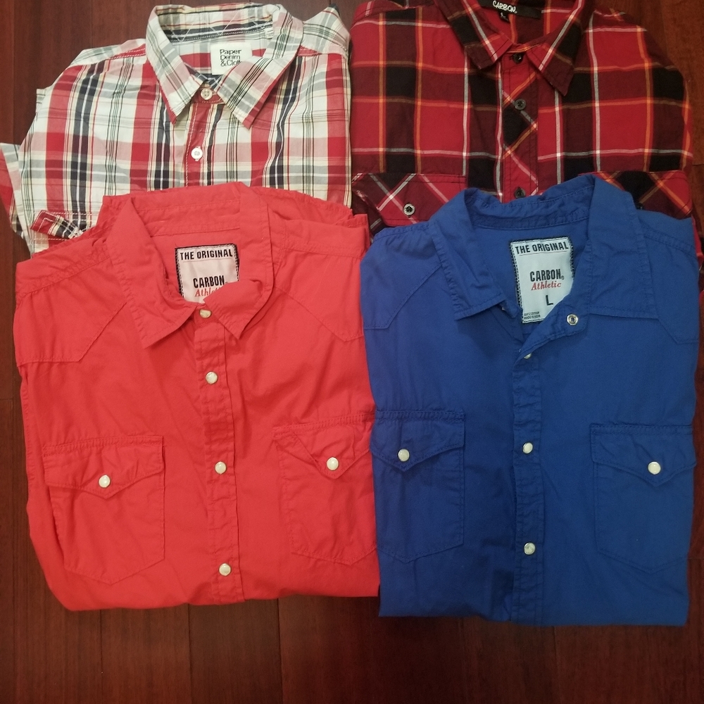 4 long sleeves